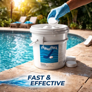 55 lb Bucket of chlorine tablets