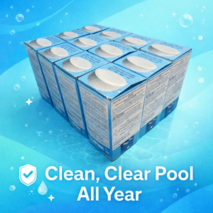 One year swimming pool treatment