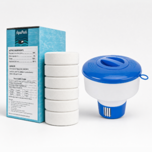 AquaPuck Chlorine Dispenser and Tablets Combo 2x1 deal complete package