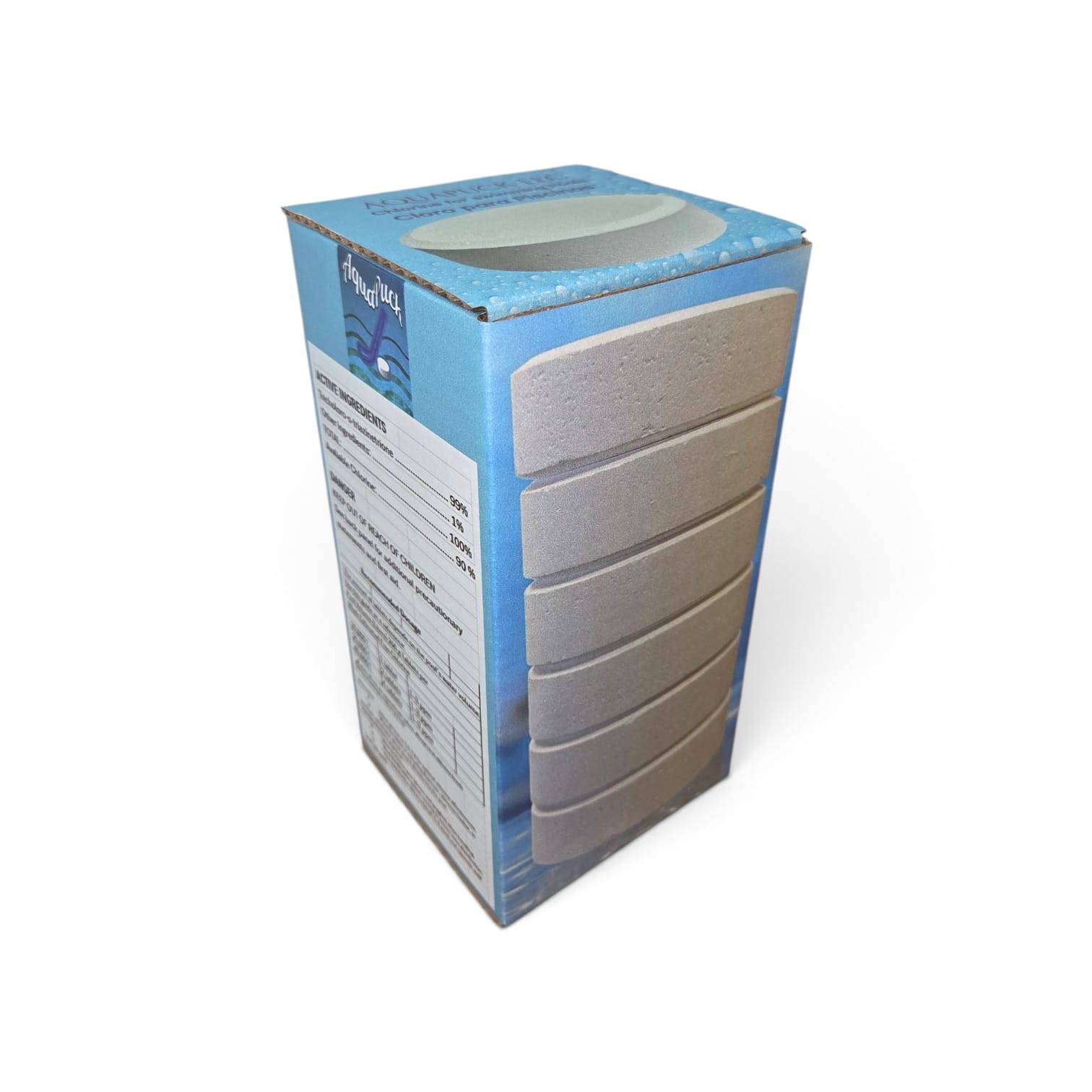 Box of Six 3-Inch Chlorine Tablets